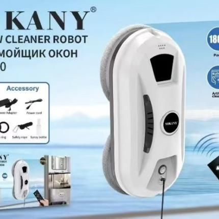 جهاز روبوت تنظيف النوافذ بقوة 180 واط من سوكاني، موديل SK-13080